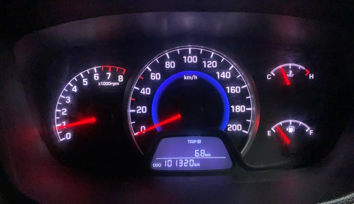 2014 Hyundai Grand i10 MAGNA 1.2 KAPPA VTVT, Petrol, Manual, 1,01,312 km, Odometer Image