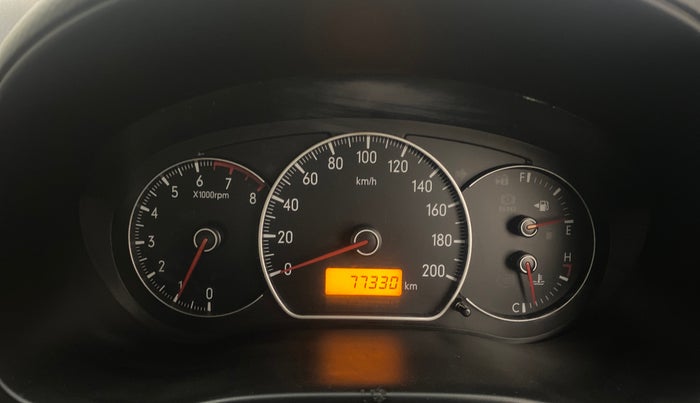 2013 Maruti SX4 ZXI, Petrol, Manual, 77,330 km, Odometer Image