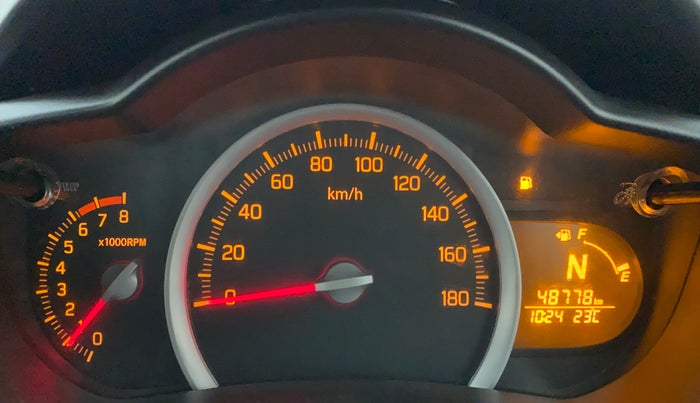 2017 Maruti Celerio VXI AMT, Petrol, Automatic, 48,778 km, Odometer Image