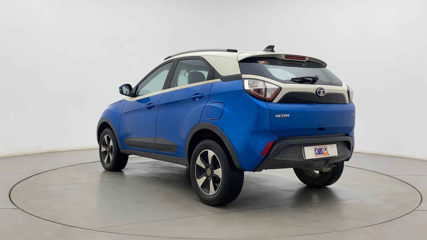 2018 Tata NEXON XZA PLUS PETROL, Petrol, Automatic, 42,051 km, Left Back Diagonal