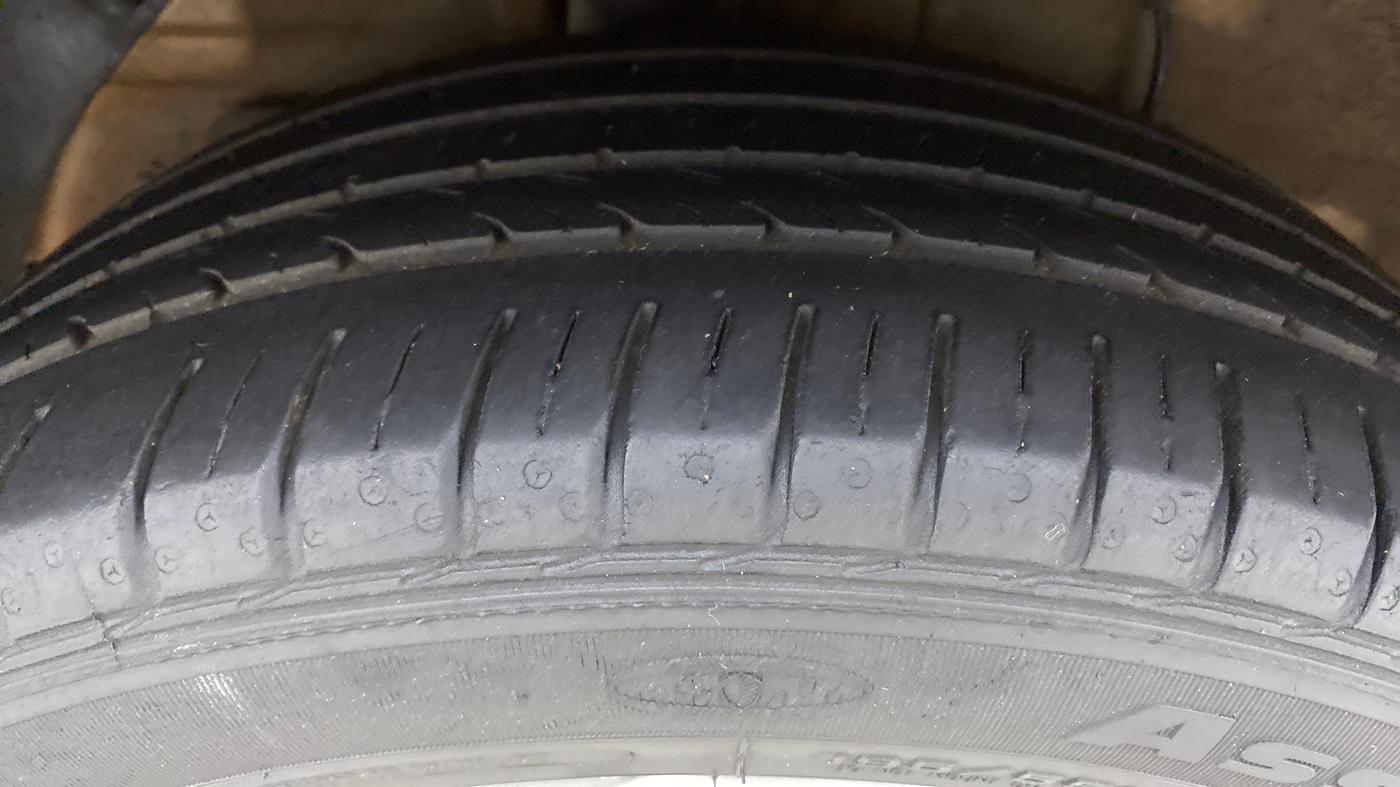 2019 Hyundai Elite i20 ASTA 1.2 (O), Petrol, Manual, 50,601 km, Right Rear Tyre Tread