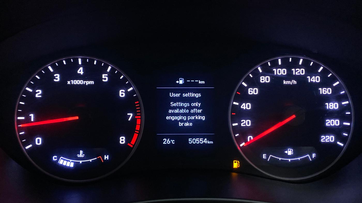 2019 Hyundai Elite i20 ASTA 1.2 (O), Petrol, Manual, 50,601 km, Odometer Image