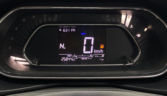 2021 Tata NEXON XZA PLUS PETROL DUAL TONE, Petrol, Automatic, 25,840 km, Odometer Image