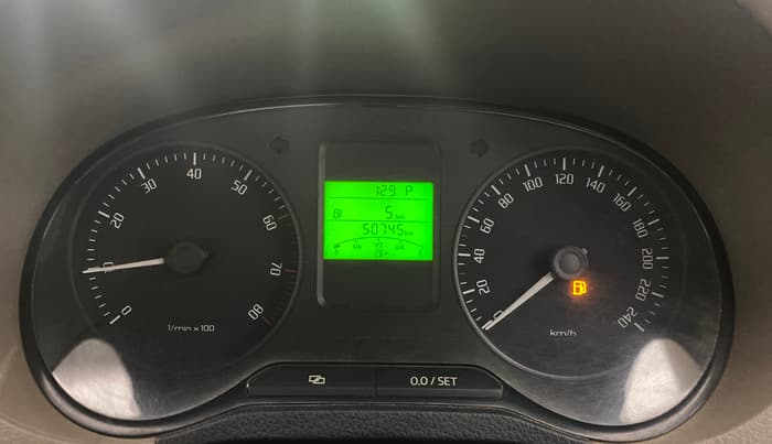2014 Skoda Rapid AMBITION 1.6 MPI AT PLUS, Petrol, Automatic, 50,835 km, Odometer Image