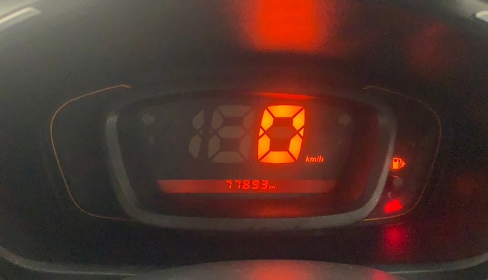 2016 Renault Kwid RXT 1.0, Petrol, Manual, 77,830 km, Odometer Image