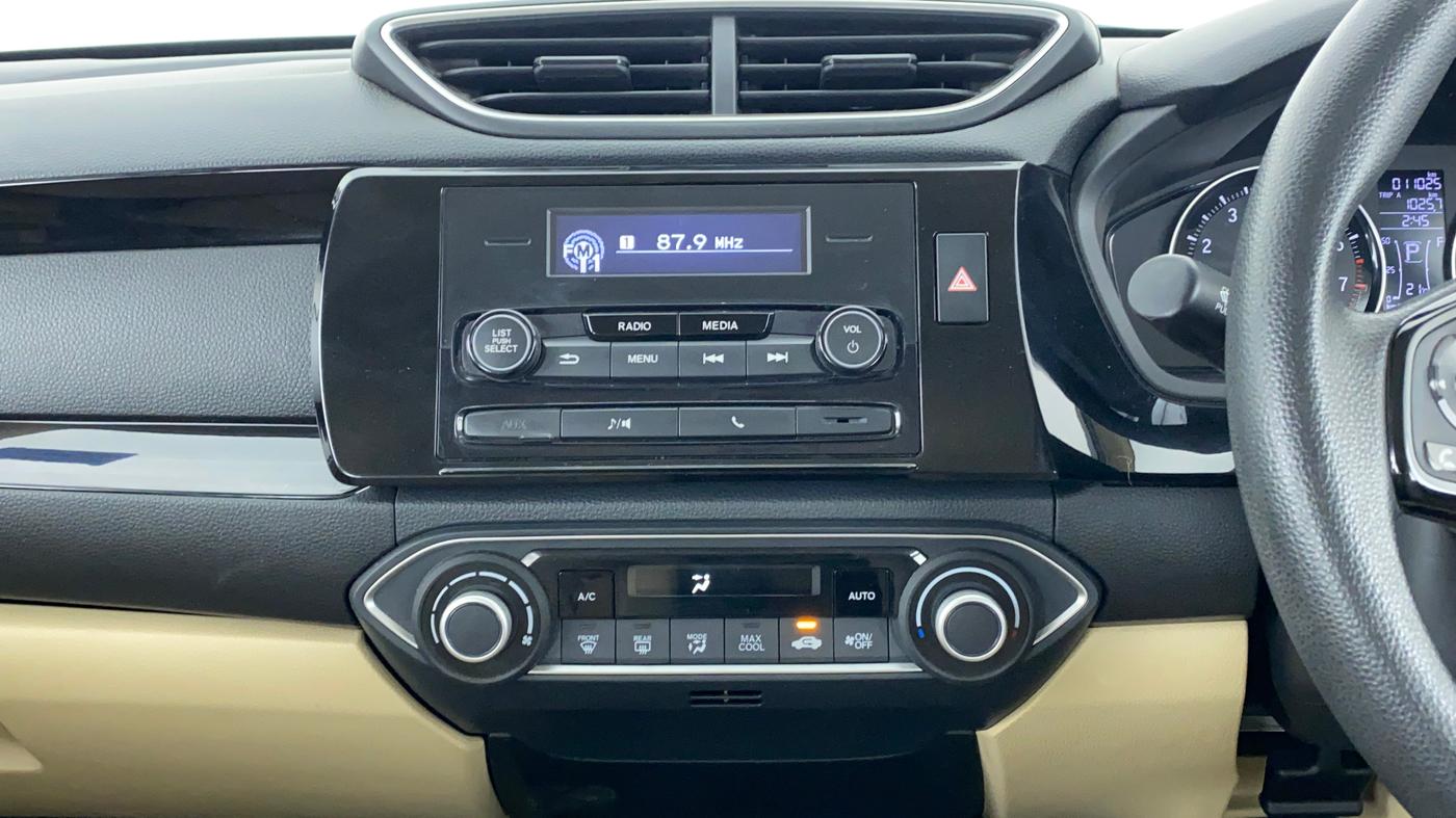 2019 Honda Amaze 1.2 V CVT I VTEC, Petrol, Automatic, 11,008 km, Air Conditioner
