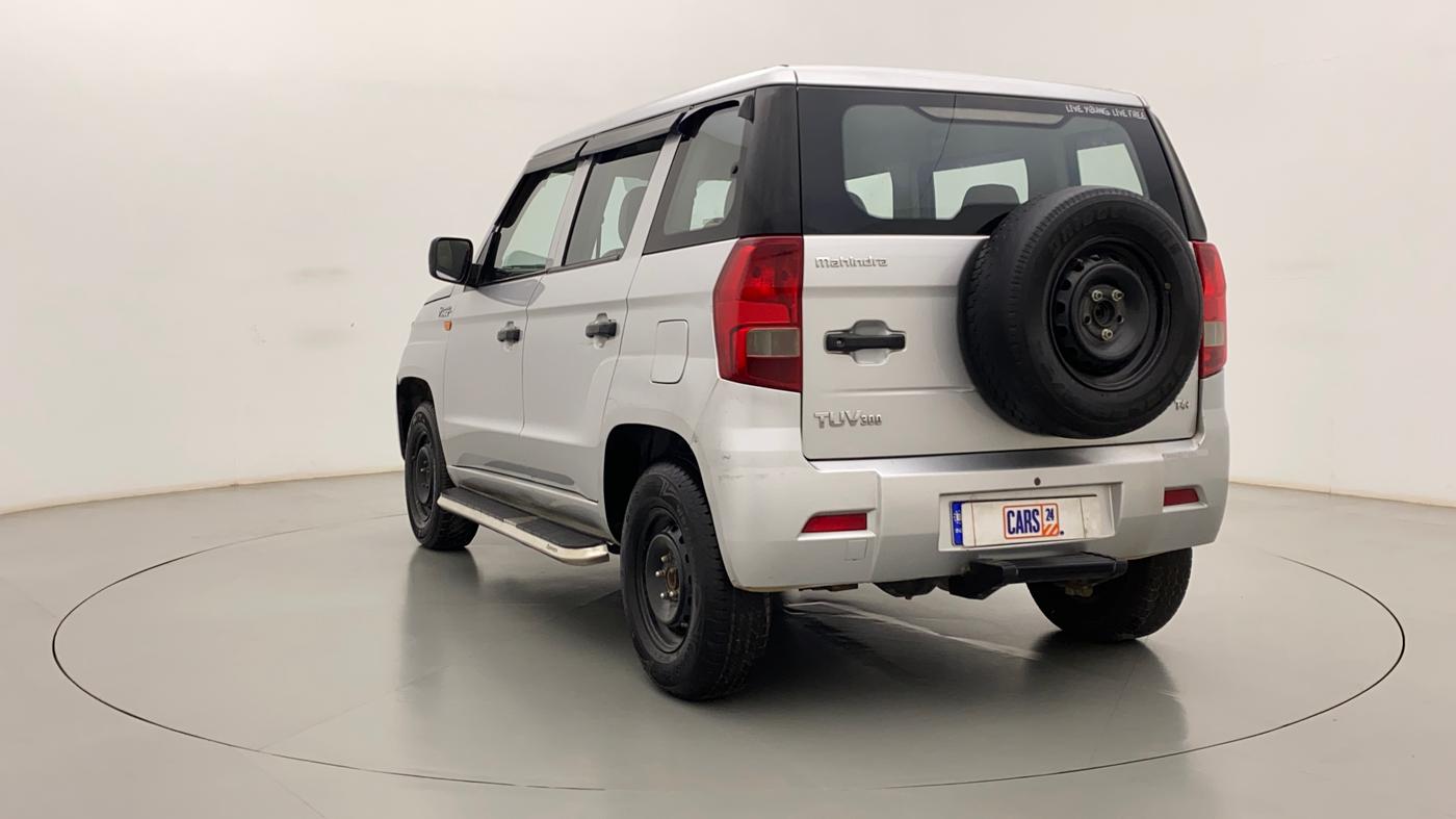 2017 Mahindra TUV300 T4 PLUS, Diesel, Manual, 1,22,137 km, Left Back Diagonal
