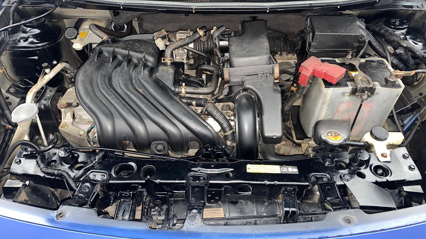 2013 Nissan Sunny XE, Petrol, Manual, 30,075 km, Engine View