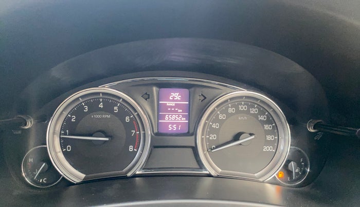 2014 Maruti Ciaz ZXI, Petrol, Manual, 65,830 km, Odometer Image