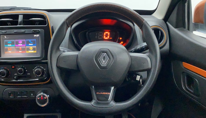 2018 Renault Kwid CLIMBER 1.0 AMT, Petrol, Automatic, 37,113 km, Steering Wheel Close Up