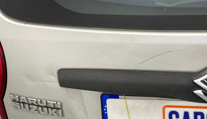 2011 Maruti Alto K10 VXI, Petrol, Manual, 26,283 km, Dicky (Boot door) - Minor scratches
