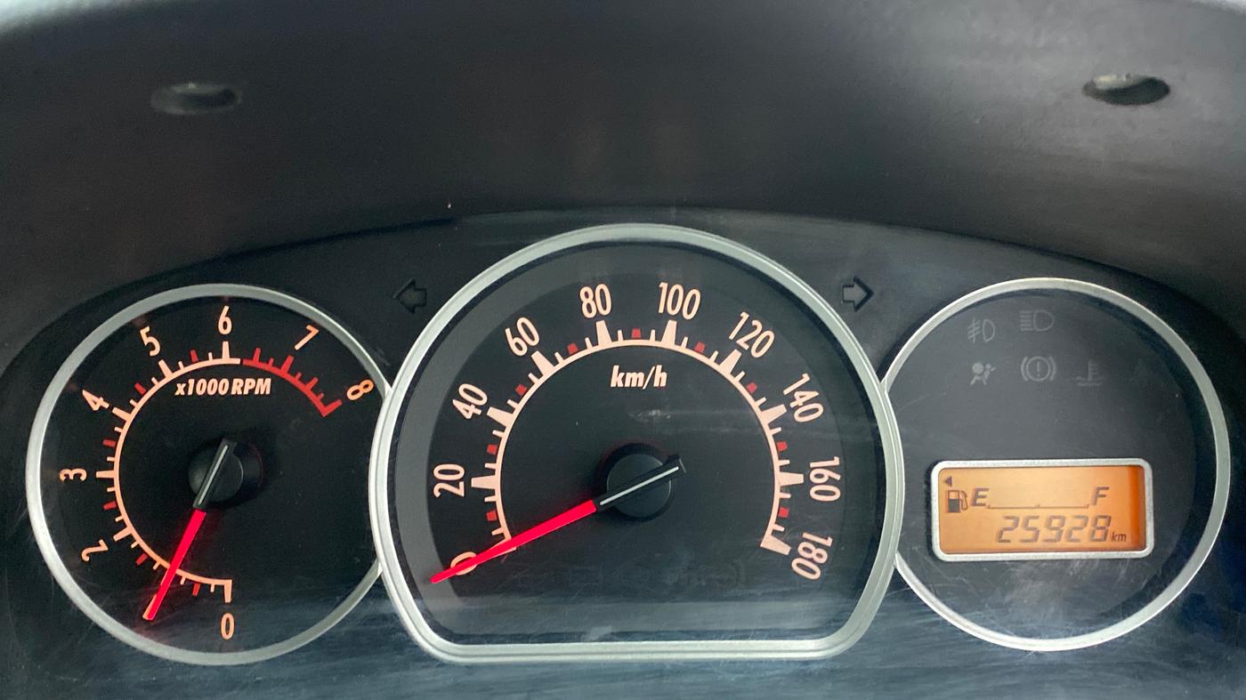 2011 Maruti Alto K10 VXI, Petrol, Manual, 26,283 km, Odometer Image