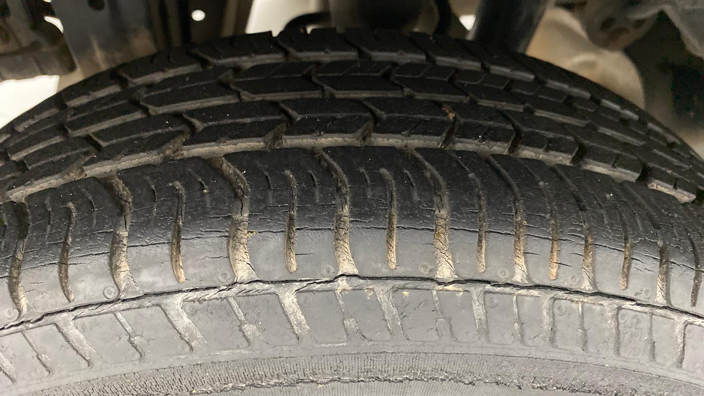 2011 Maruti Alto K10 VXI, Petrol, Manual, 26,283 km, Right Rear Tyre Tread
