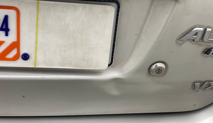 2011 Maruti Alto K10 VXI, Petrol, Manual, 26,283 km, Dicky (Boot door) - Slightly dented