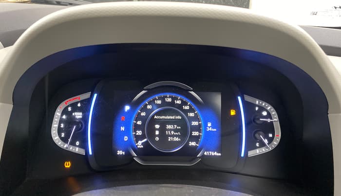 2021 Hyundai Creta SX (O) AT 1.5 DIESEL, Diesel, Automatic, 41,764 km, Odometer Image