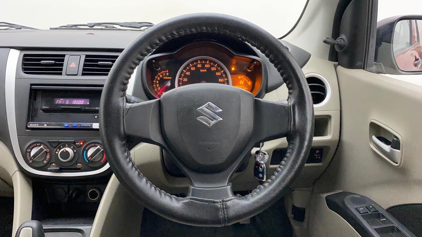 2015 Maruti Celerio VXI AMT (O), Petrol, Automatic, 68,405 km, Steering Wheel Close Up
