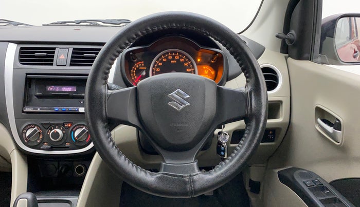 2015 Maruti Celerio VXI AMT (O), Petrol, Automatic, 68,405 km, Steering Wheel Close Up