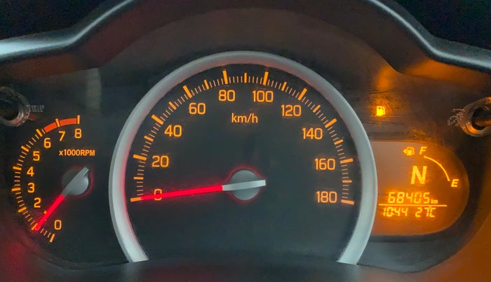 2015 Maruti Celerio VXI AMT (O), Petrol, Automatic, 68,405 km, Odometer Image
