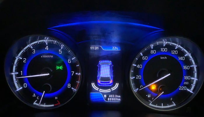 2019 Maruti Baleno ALPHA PETROL 1.2, Petrol, Manual, 83,303 km, Odometer Image