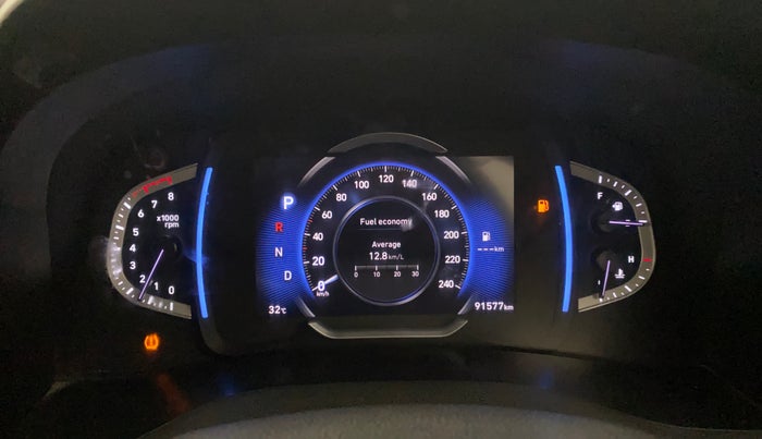 2020 Hyundai Creta SX (O) 1.4 TURBO DCT, Petrol, Automatic, 91,577 km, Odometer Image