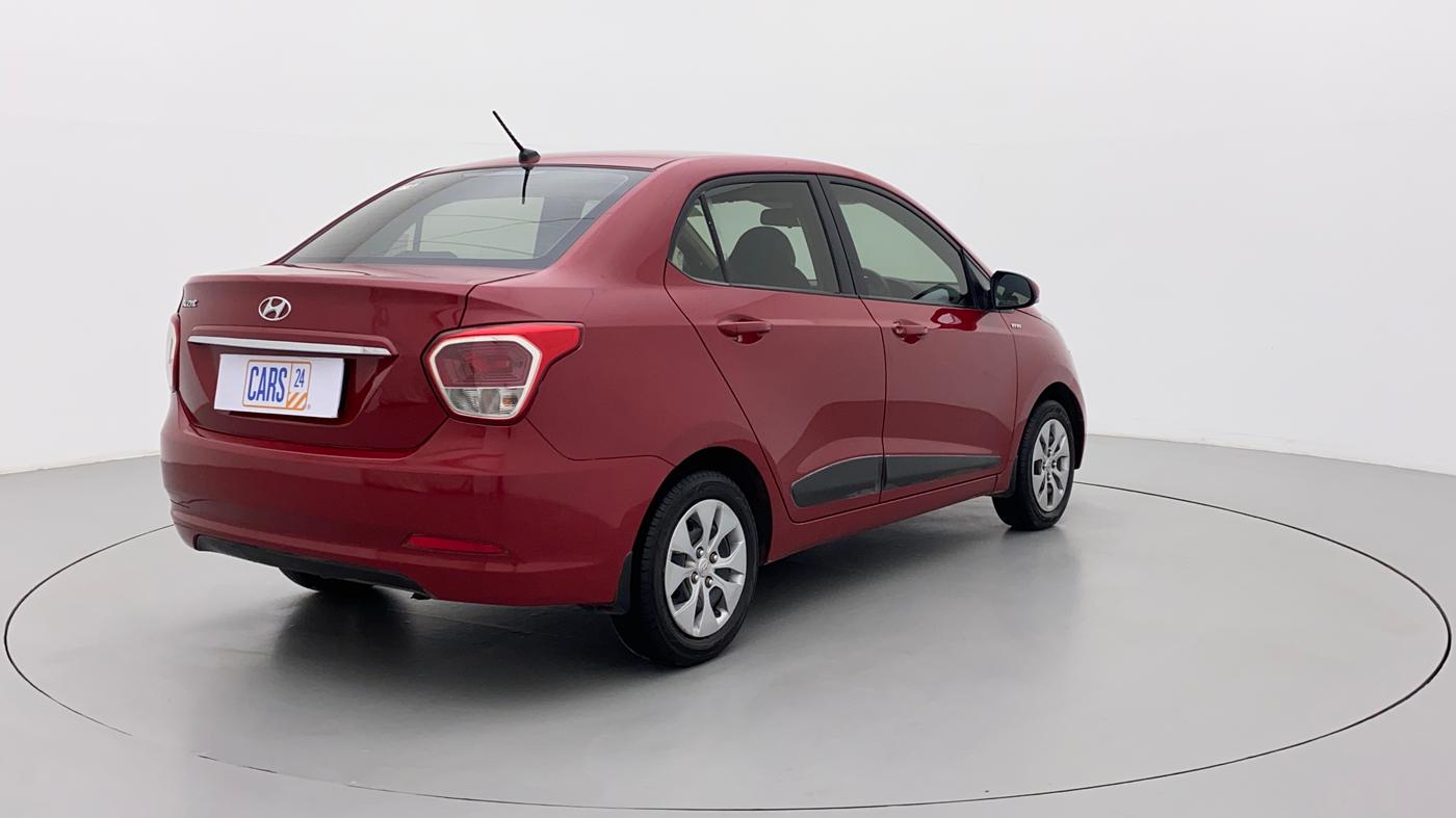 2015 Hyundai Xcent S (O) 1.2, Petrol, Manual, 72,445 km, Right Back Diagonal