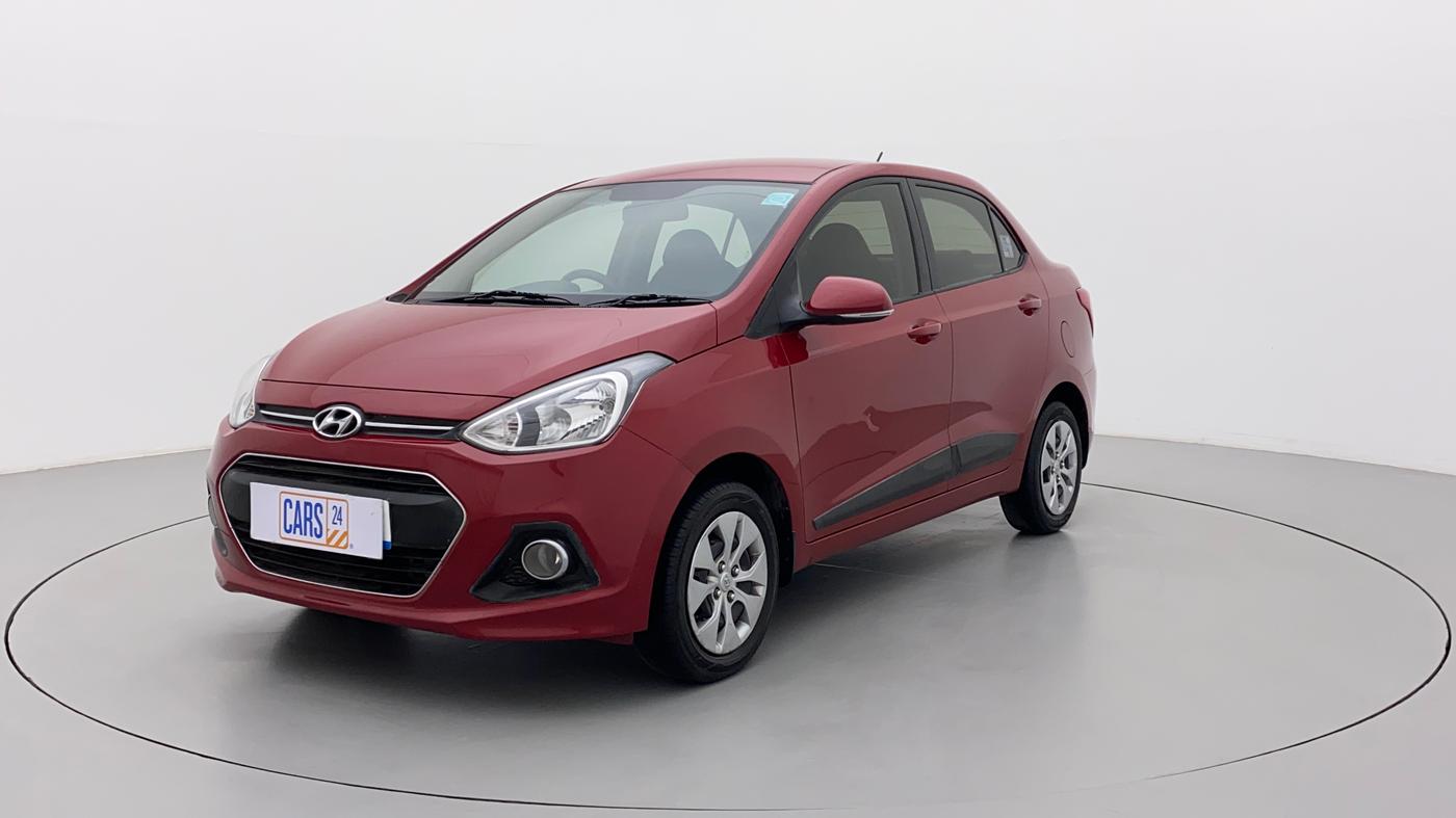2015 Hyundai Xcent S (O) 1.2, Petrol, Manual, 72,445 km, Left Front Diagonal