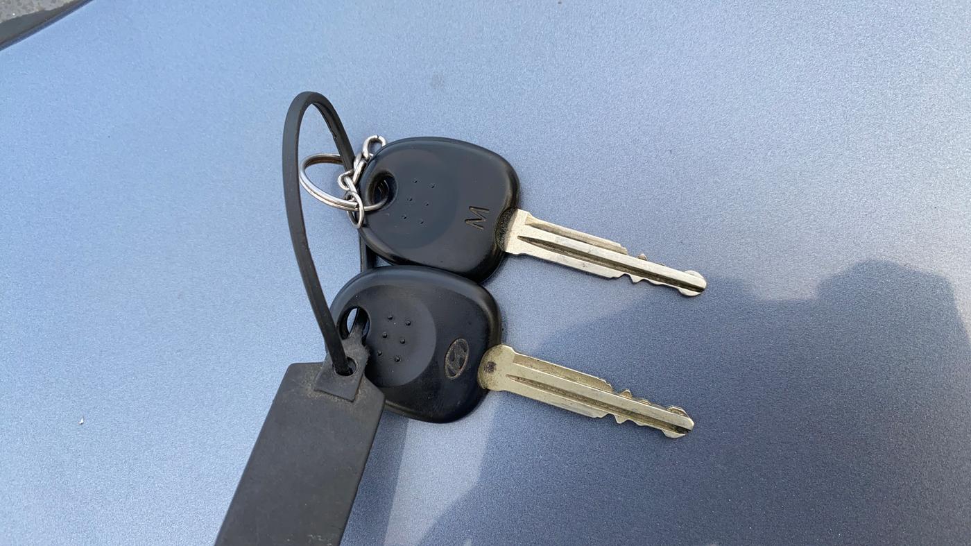 2011 Hyundai Eon MAGNA O, Petrol, Manual, 59,600 km, Key Close Up