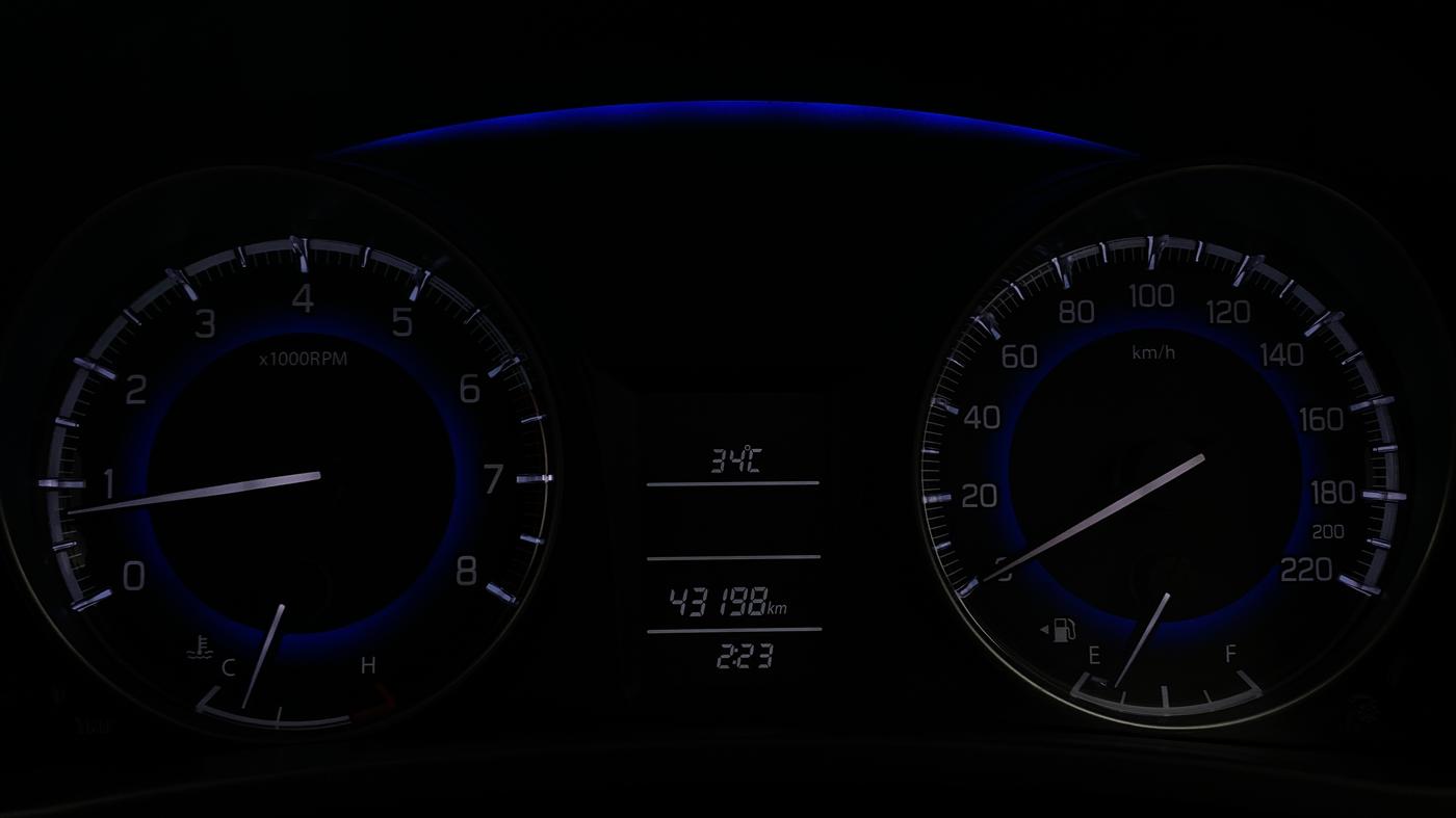 2016 Maruti Baleno DELTA PETROL 1.2, Petrol, Manual, 43,162 km, Odometer Image