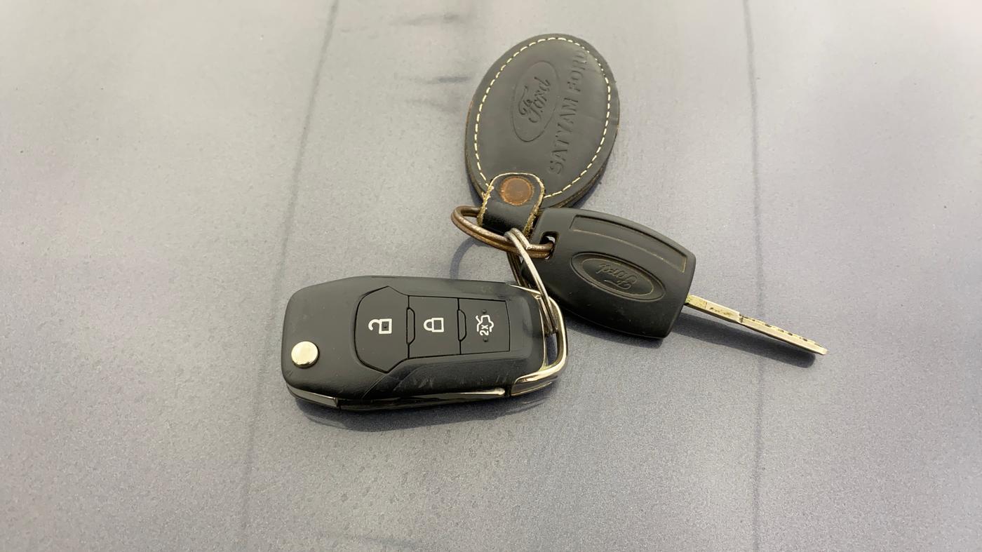 2019 Ford Figo Aspire TREND PLUS 1.2 PETROL, CNG, Manual, 34,444 km, Key Close Up