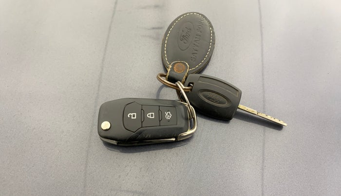 2019 Ford Figo Aspire TREND PLUS 1.2 PETROL, CNG, Manual, 34,444 km, Key Close Up