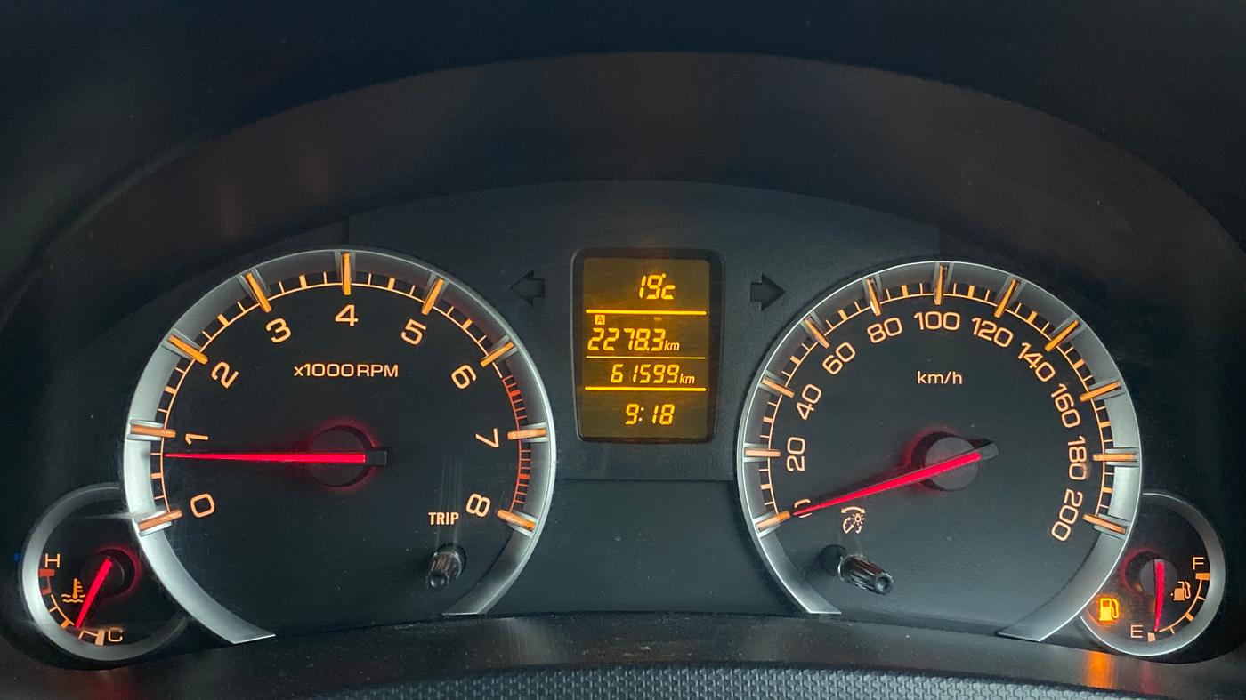 2016 Maruti Swift Dzire ZXI 1.2 BS IV, Petrol, Manual, 61,649 km, Odometer Image