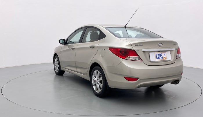 2013 Hyundai Verna FLUIDIC 1.6 SX VTVT, Petrol, Manual, 85,267 km, Left Back Diagonal