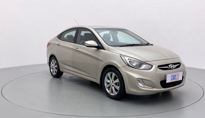 2013 Hyundai Verna FLUIDIC 1.6 SX VTVT, Petrol, Manual, 85,267 km, Right Front Diagonal