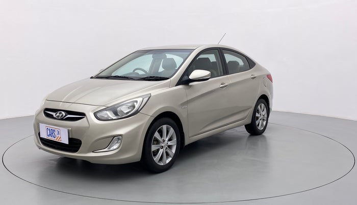 2013 Hyundai Verna FLUIDIC 1.6 SX VTVT, Petrol, Manual, 85,267 km, Left Front Diagonal