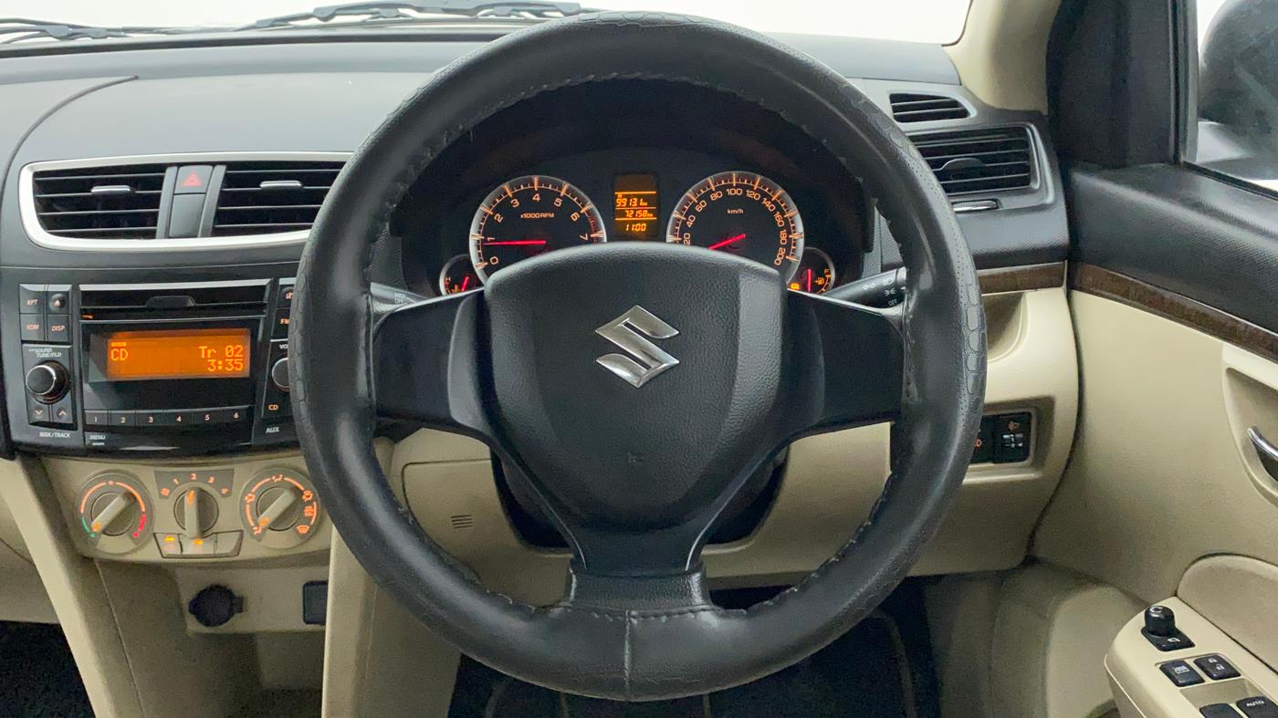 2015 Maruti Swift Dzire VXI, Petrol, Manual, 72,158 km, Steering Wheel Close Up