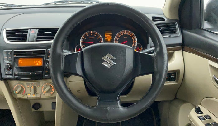 2015 Maruti Swift Dzire VXI, Petrol, Manual, 72,158 km, Steering Wheel Close Up