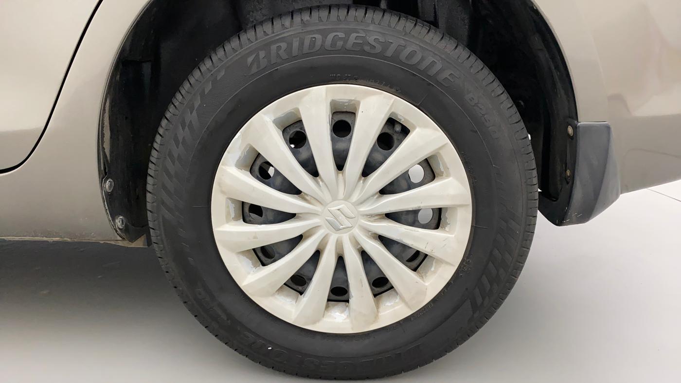 2015 Maruti Swift Dzire VXI, Petrol, Manual, 72,158 km, Left Rear Wheel