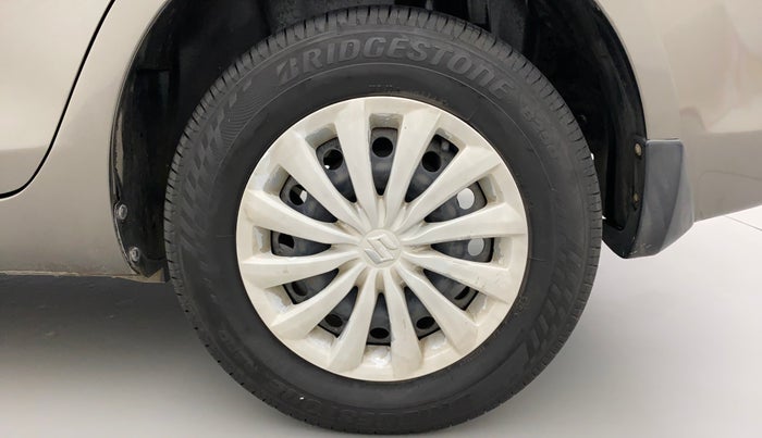2015 Maruti Swift Dzire VXI, Petrol, Manual, 72,158 km, Left Rear Wheel
