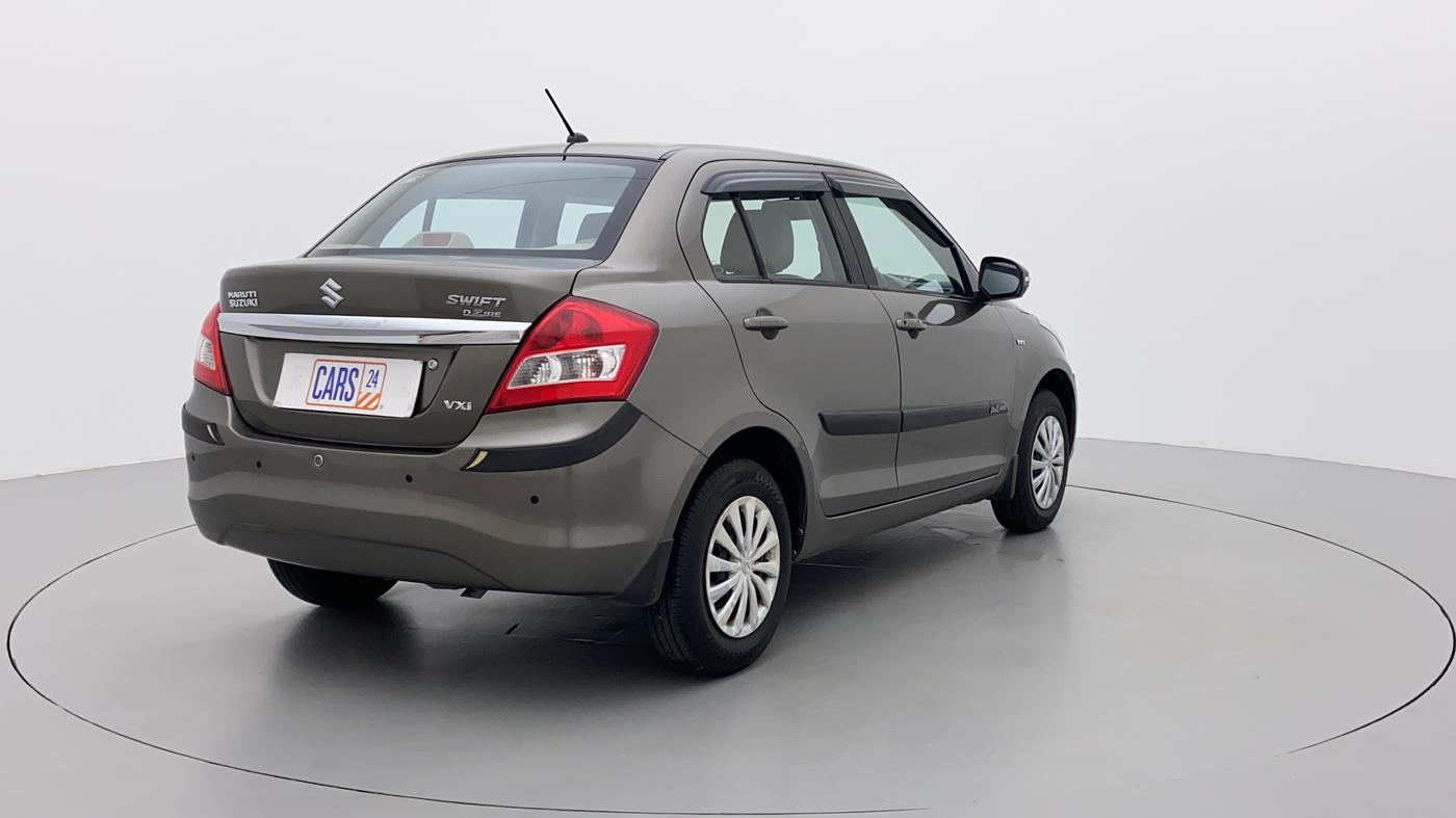2015 Maruti Swift Dzire VXI, Petrol, Manual, 72,158 km, Right Back Diagonal