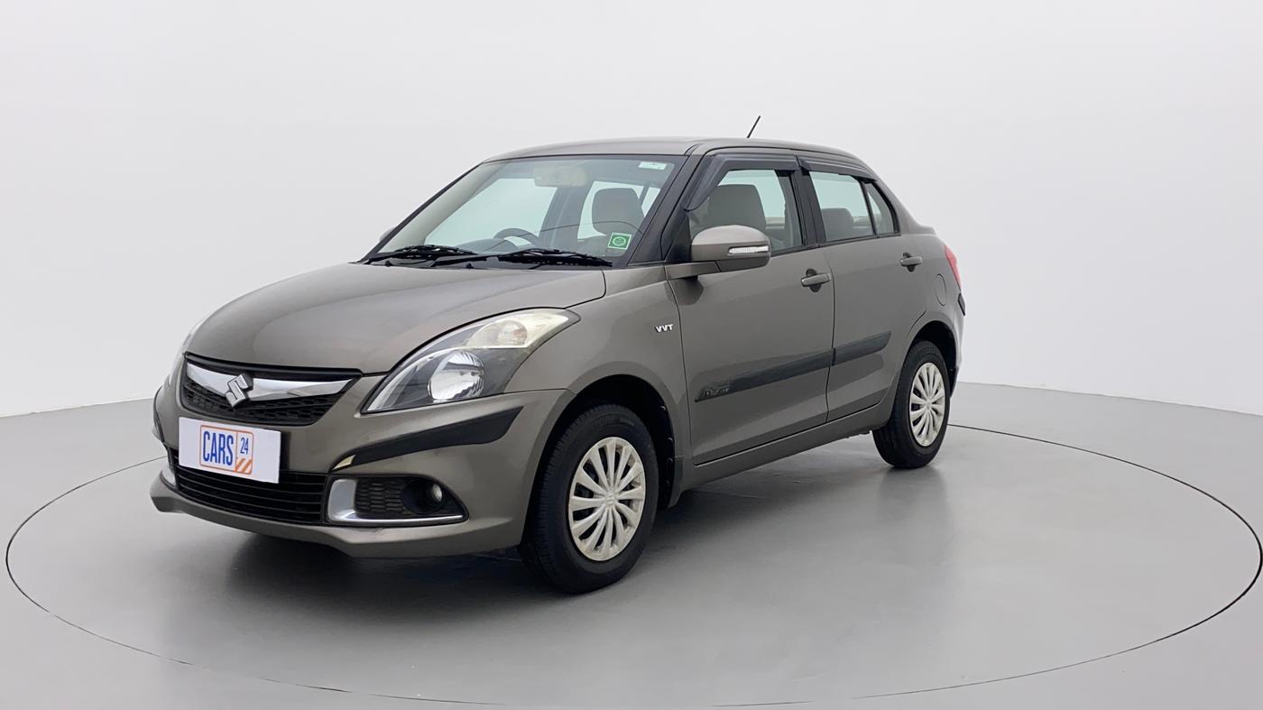 2015 Maruti Swift Dzire VXI, Petrol, Manual, 72,158 km, Left Front Diagonal