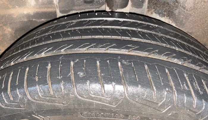 2022 Tata ALTROZ XZ PETROL, Petrol, Manual, 38,959 km, Left Rear Tyre Tread