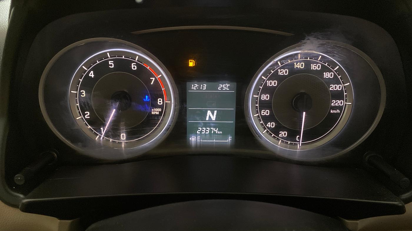 2017 Maruti Dzire VXI AMT, Petrol, Automatic, 23,373 km, Odometer Image