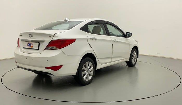 2015 Hyundai Verna FLUIDIC 4S 1.6 VTVT S, Petrol, Manual, 41,660 km, Right Back Diagonal