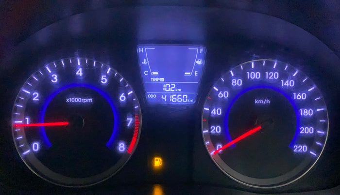 2015 Hyundai Verna FLUIDIC 4S 1.6 VTVT S, Petrol, Manual, 41,660 km, Odometer Image