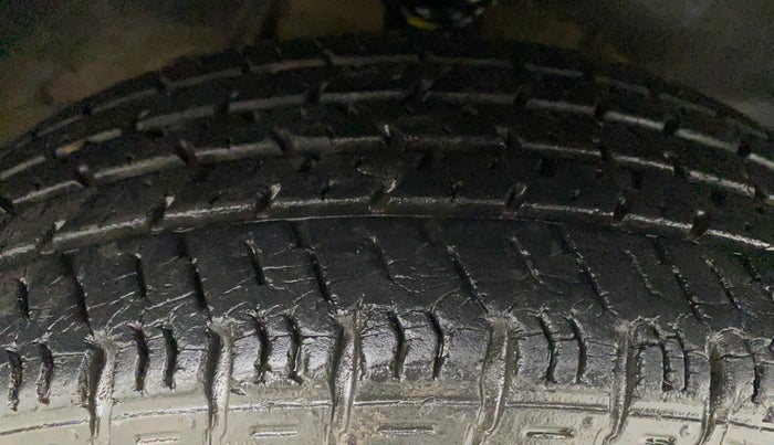 2015 Maruti Alto K10 VXI AMT, Petrol, Automatic, 47,487 km, Right Front Tyre Tread