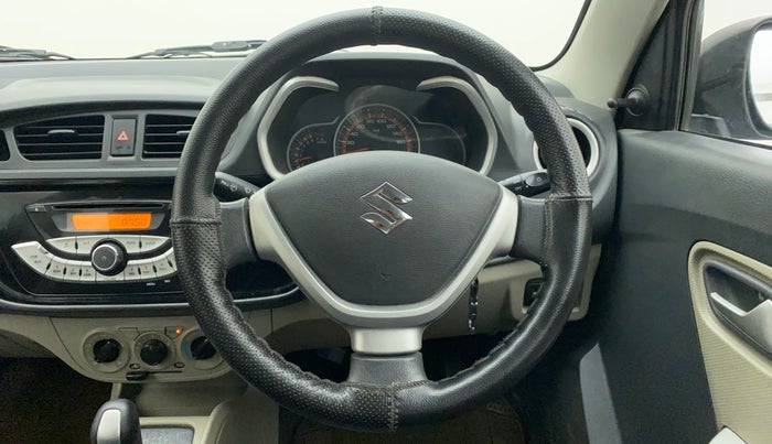 2015 Maruti Alto K10 VXI AMT, Petrol, Automatic, 47,487 km, Steering Wheel Close Up