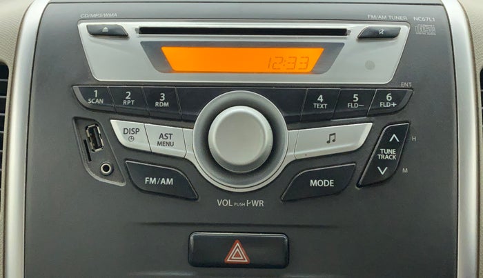 2013 Maruti Wagon R 1.0 VXI, Petrol, Manual, 60,856 km, Infotainment System