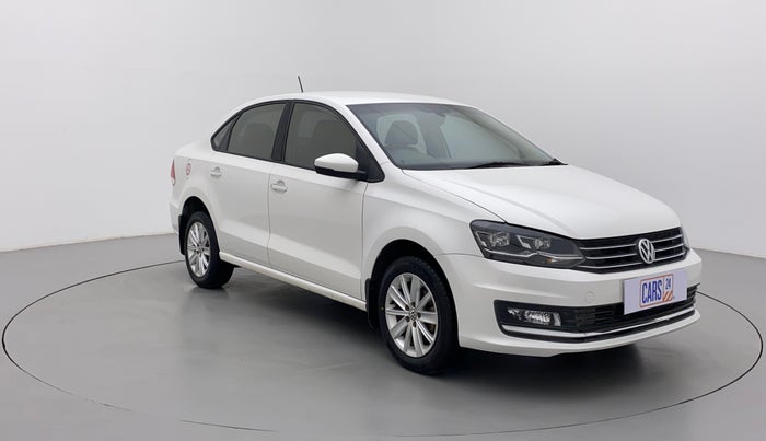 2017 Volkswagen Vento HIGHLINE PLUS 1.2 AT 16 ALLOY, Petrol, Automatic, 62,748 km, Right Front Diagonal