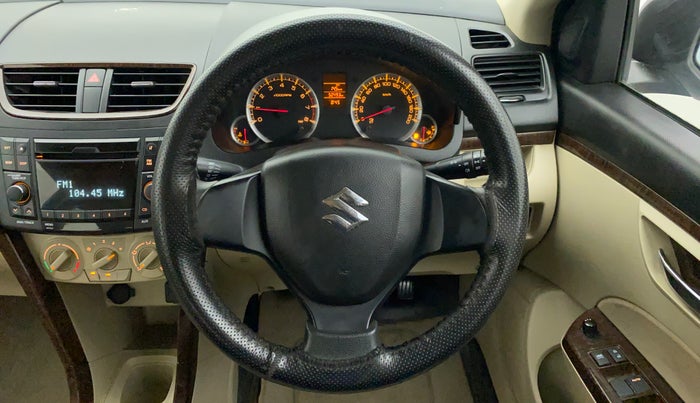 2013 Maruti Swift Dzire VXI REGAL EDITION, Petrol, Manual, 50,544 km, Steering Wheel Close Up