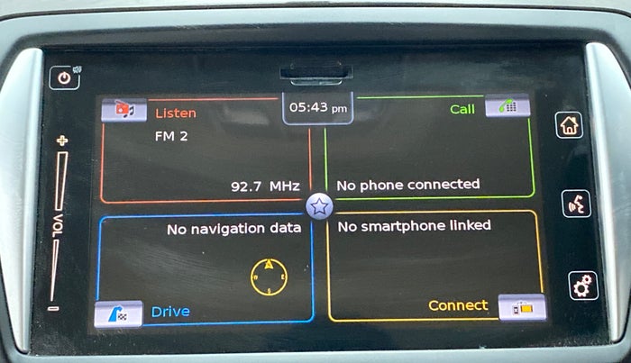 2017 Maruti Ciaz ALPHA  AT 1.4  PETROL, Petrol, Automatic, 63,986 km, Touchscreen Infotainment System